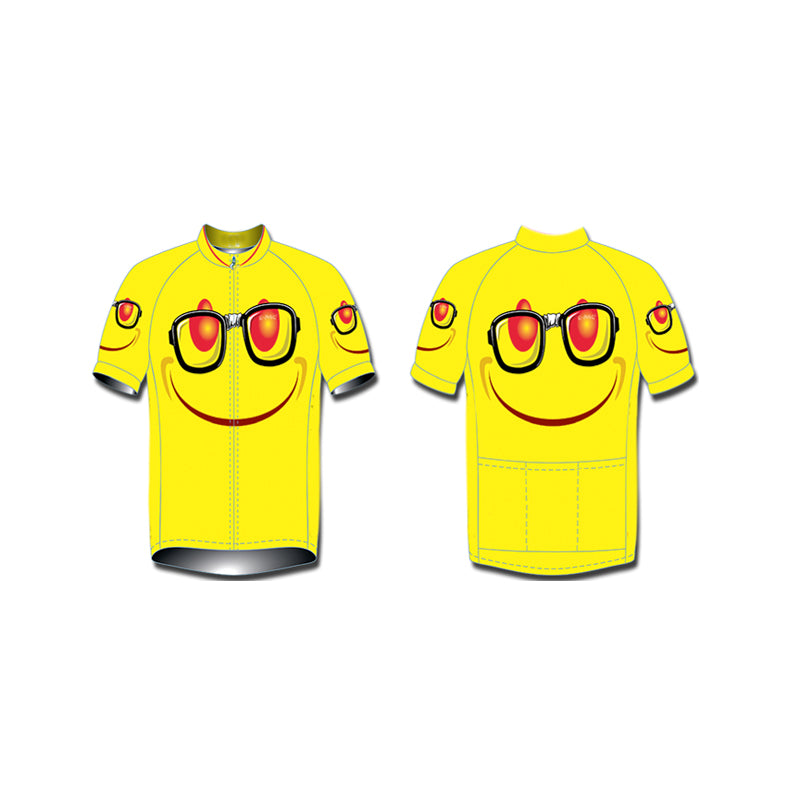 Cycle Wear Cycling Bike Jersey Short Sleeve with 3 Rear Pockets