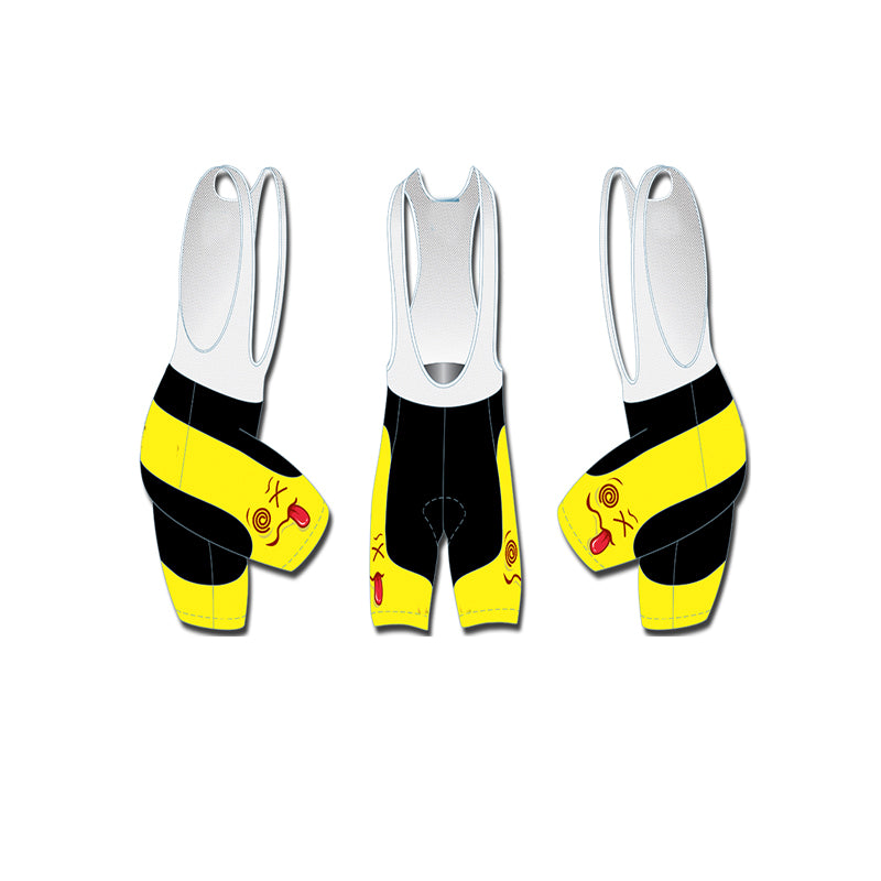 Bike Bicycle Breathable Padded Riding Tights 3D Bib Shorts