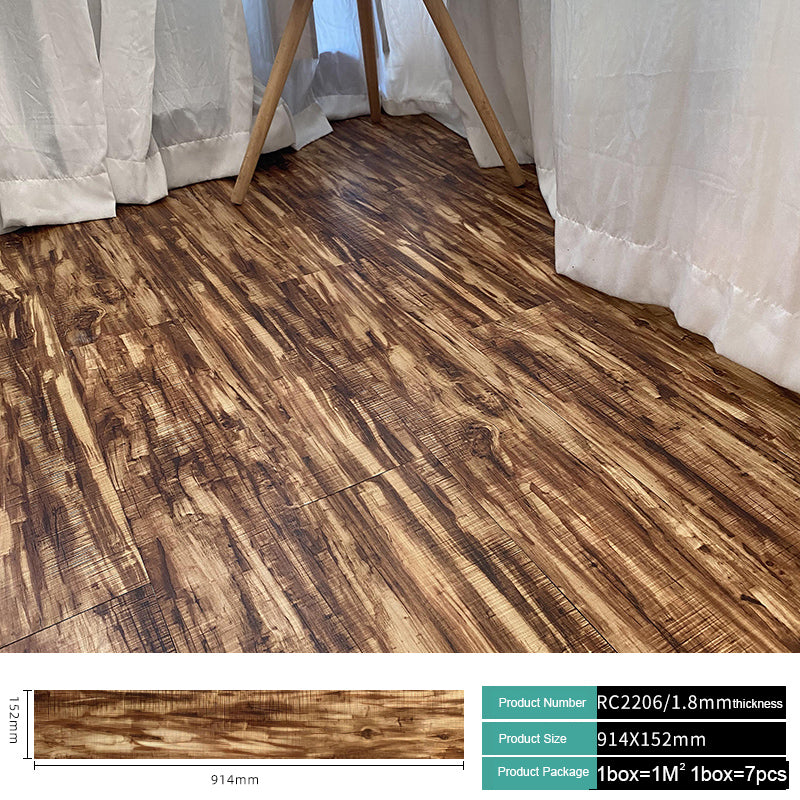 1.8MM Wood Effect Luxury Vinyl Flooring Plank Sheet