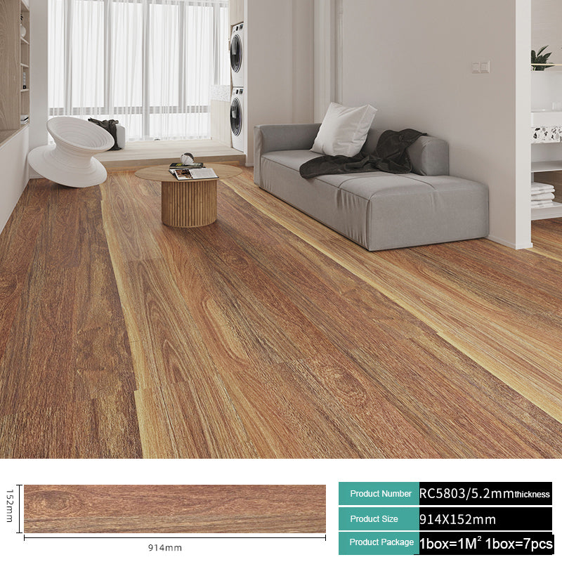 5.2MM Wood Effect Luxury Vinyl Flooring Plank Sheet