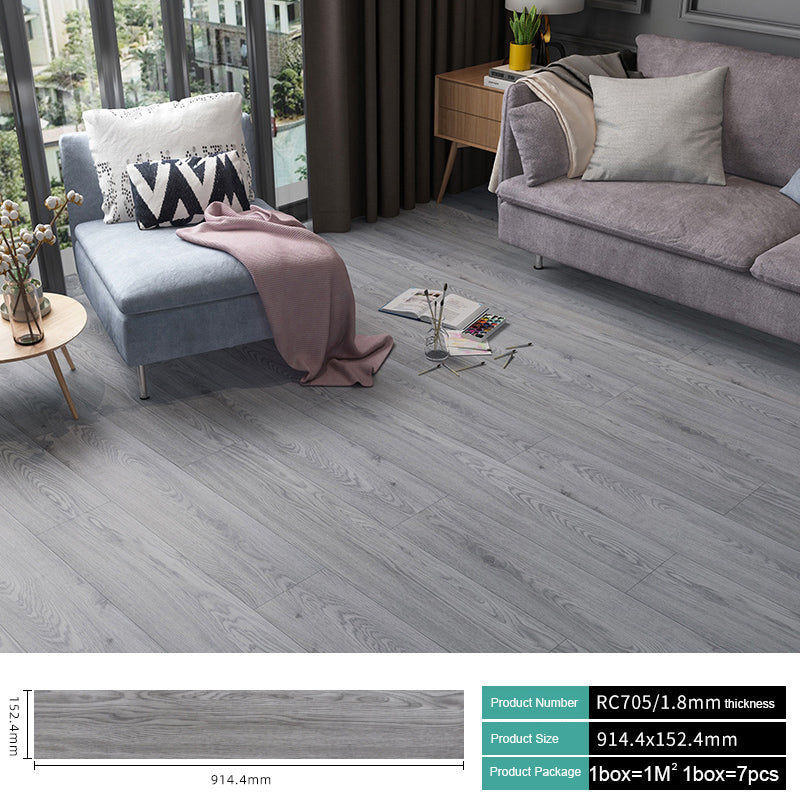 1.8MM Wood Effect Luxury Vinyl Flooring Plank Sheet