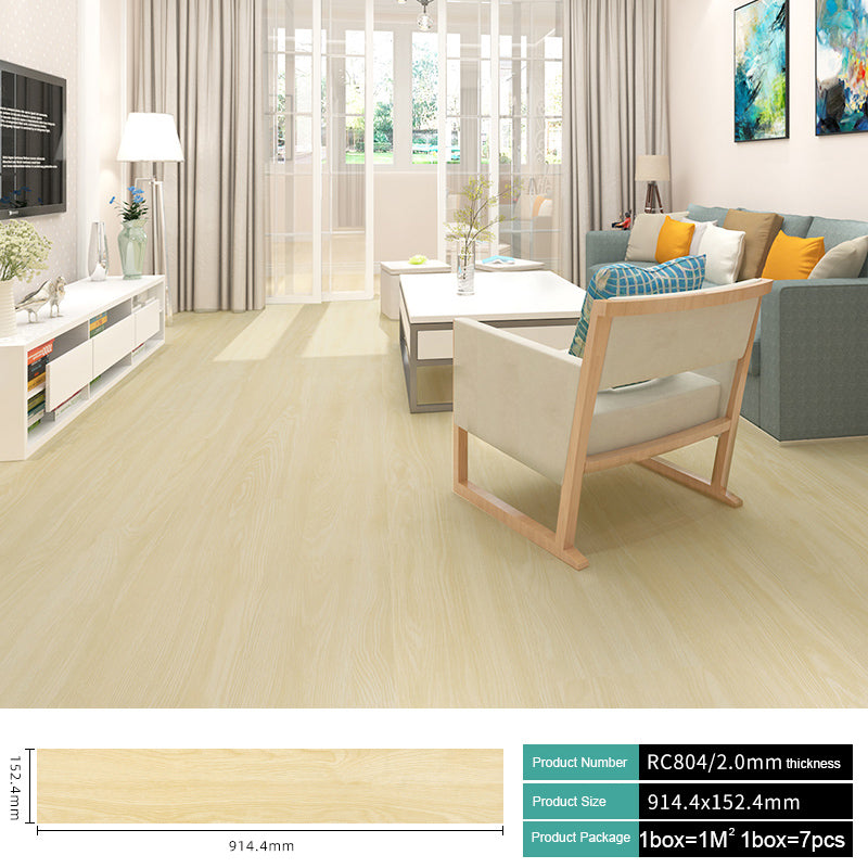 2.00MM Wood Luxury Vinyl Flooring Plank Sheet