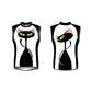 Cycling Bike Jersey Short Sleeveless with 3 Rear Pockets