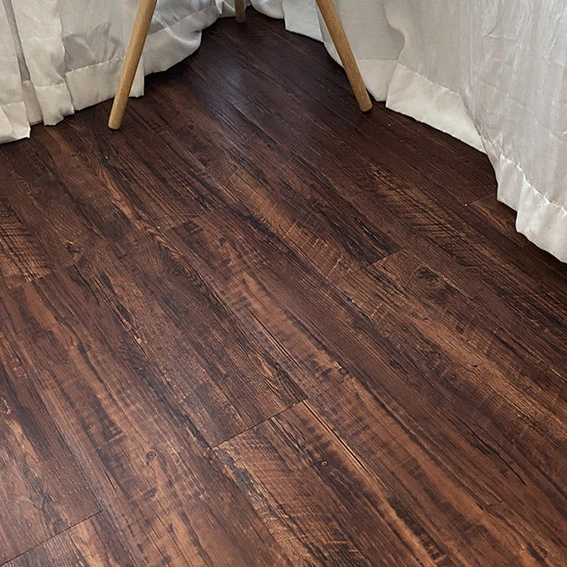 Dark Oak Floor Planks Tiles Self Adhesive Wood Effect Vinyl Flooring